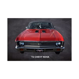 1972 Red Chevy Nova SS T-Shirt