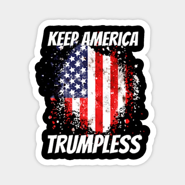 Keep America Trumpless ny -Trump Magnet by lam-san-dan