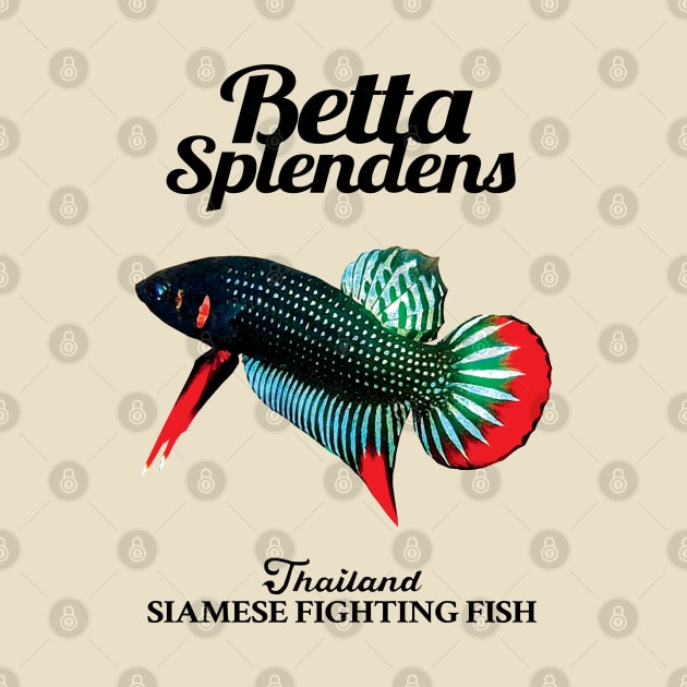 Betta Splendens by KewaleeTee