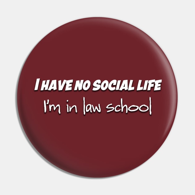 Law School Student Pin by payme