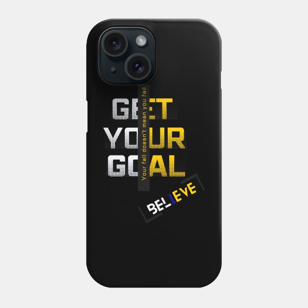 nice t-shirt get your goal- best shirt for this summer Phone Case by RACACH