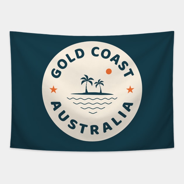 Gold Coast Australia Tapestry by Mark Studio