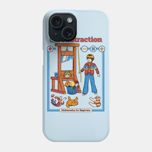 Learn About Subtraction Phone Case by Steven Rhodes