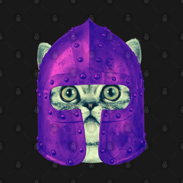 Medieval Cat Knight by FullOnNostalgia