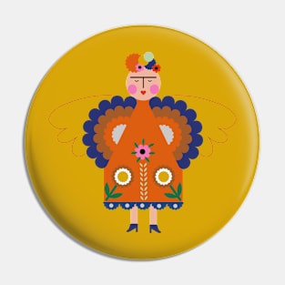 Frida kahlo butterfly feminist mexican painter colorful flowers Pin