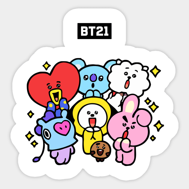 BT21 - BTS - stickers | Sticker