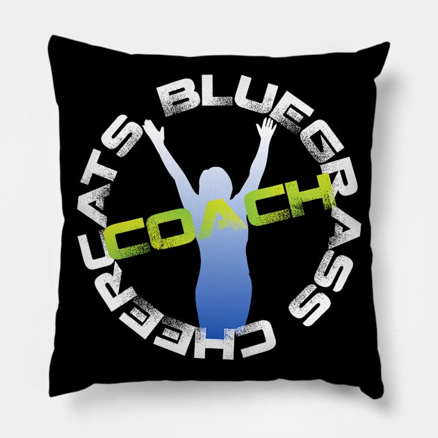 Bluegrass Cheercats COACH Pillow by bluegrasscheercats