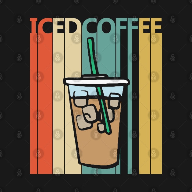 Vintage Iced Coffee Lover Gift by GWENT