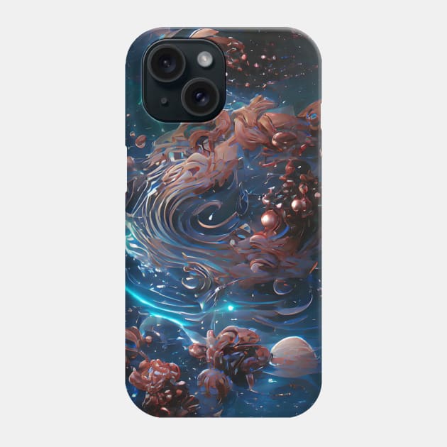 Space Tides Phone Case by Fanbros_art