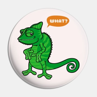 Funny Chameleon Pin