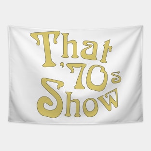 That 70s show vintage style 90s logo Tapestry