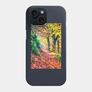 Autumn Leaves Walk Phone Case