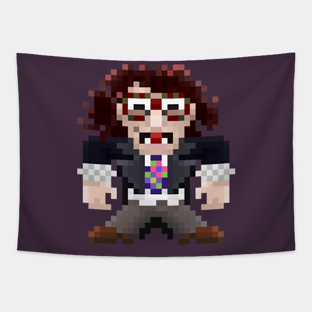 16-Bits Mr Hyde Tapestry by badpun