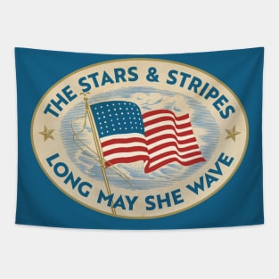 The Stars and Stripes, Long May She Wave Tapestry