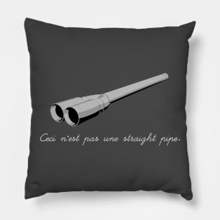 Une Straight Pipe Pillow