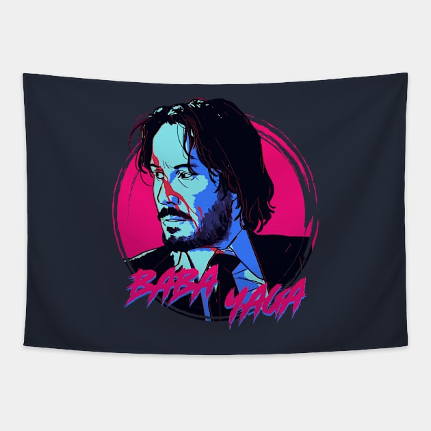 Baba Yaga - John Wick Tapestry by Polos