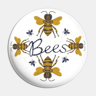 The Honey Bees Pin