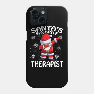 Santas Favorite Therapist Christmas Phone Case