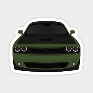 Challenger Green + Black Magnet