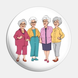 Golden girls Pin