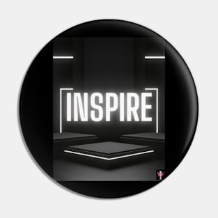 Inspire Pop Art Stage Art Pin