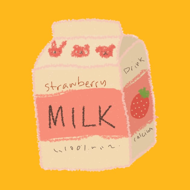 Strawberry Milk by evaeva