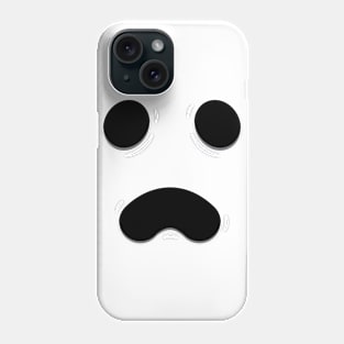 Spooky Ghost Face Phone Case