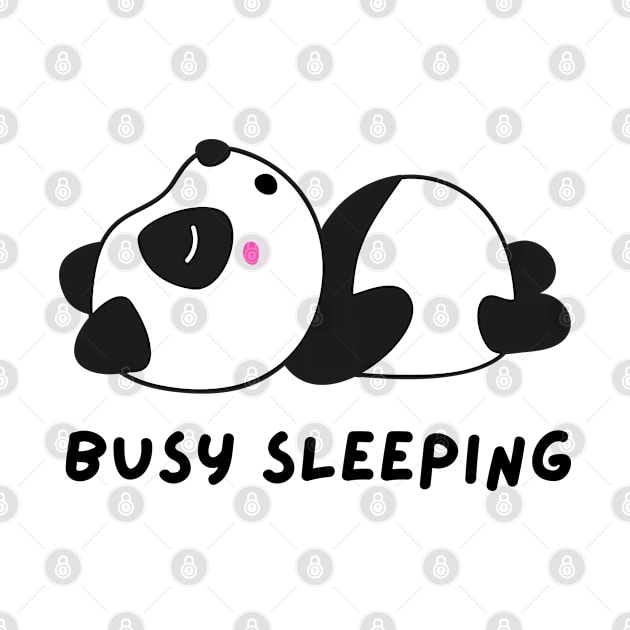 Funny panda meme busy sleeping by P-ashion Tee