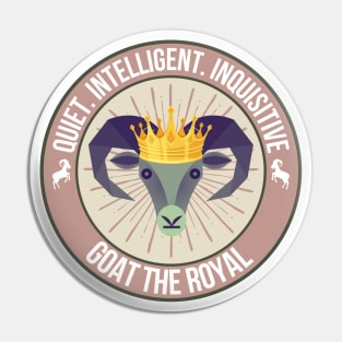 Goat The Royal Pin