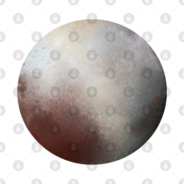 Pluto planet sticker by EmeraldWasp