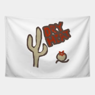 Desert Graffiti Graphic - "Dry Heat" Tapestry