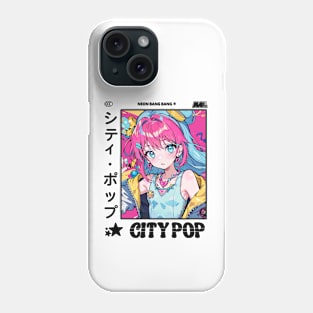 Retro Manga City Pop Vaporwave Aesthetic Anime #12 Phone Case