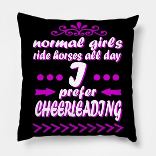 Cheerleaders Base Sports Girls Team Pillow