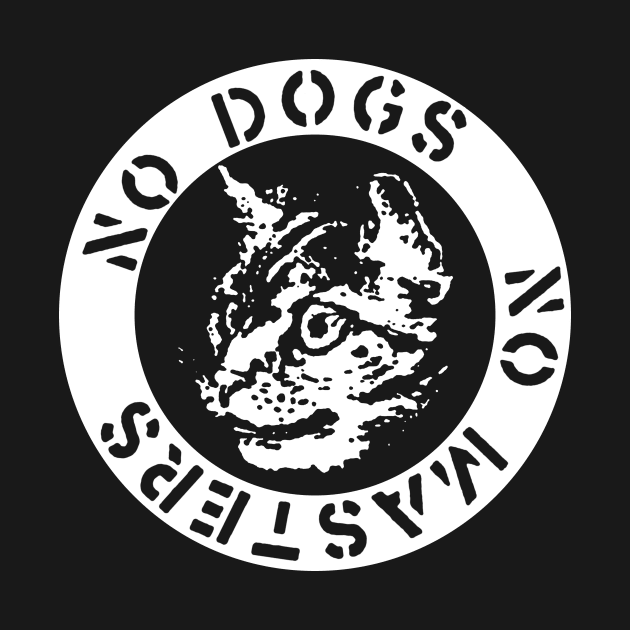 No Dogs No Masters t shirt riot grrrl by TeeFection