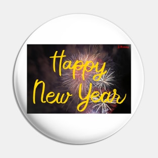 Happy New Year Pin