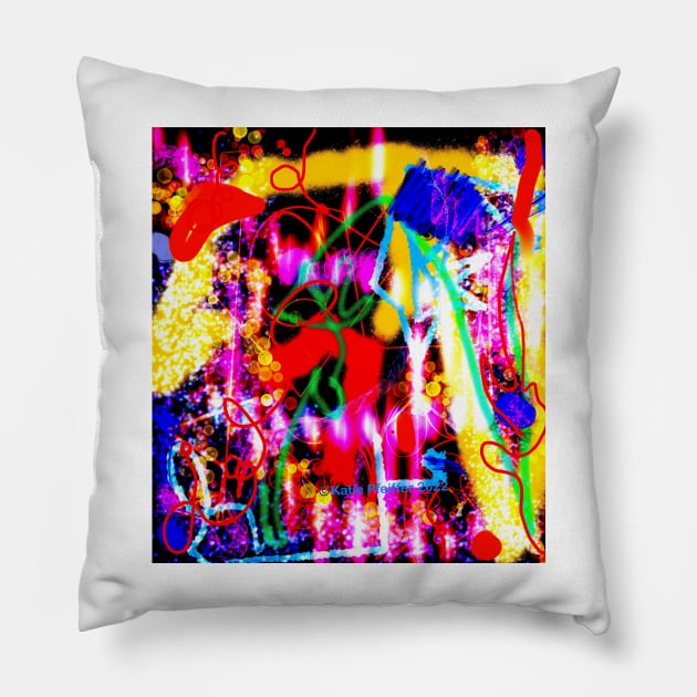 Abstract June 16th, 2022 Pillow by Kater