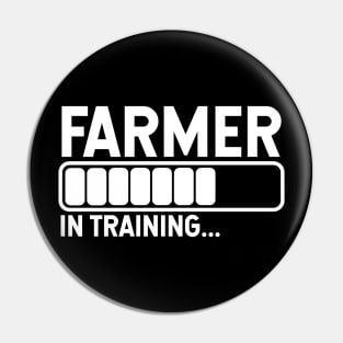 Farmer in training Pin