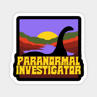 Cryptid Shirt ( loch Ness ) Magnet