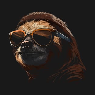 Cool Sloth Sunglasses T-Shirt