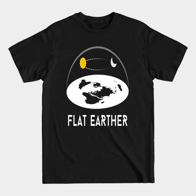 Discover Flat Earther Flat Earth Theory Society Jumper - Flat Earther Flat Earth Theory Society - T-Shirt