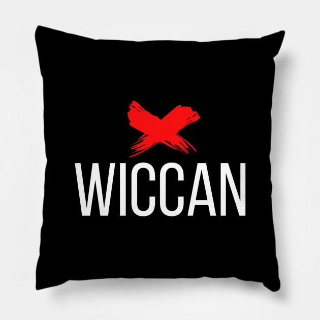 Ex Wiccan Pillow by SOCMinistries