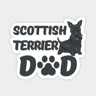 Scottish Terrier Dad Magnet