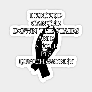 Cancer Bully (Black Ribbon) Magnet