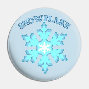 Snowflake Pin