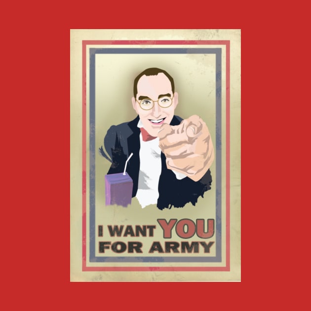 Buster Bluth - I Want You for Army by HeroSquares