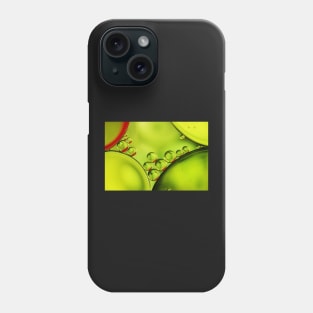 Button Green Oil Drops II Phone Case