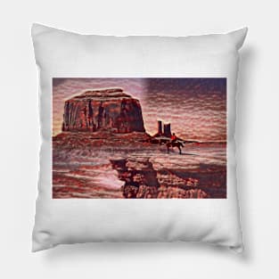 Wild West Nostalgia Pillow