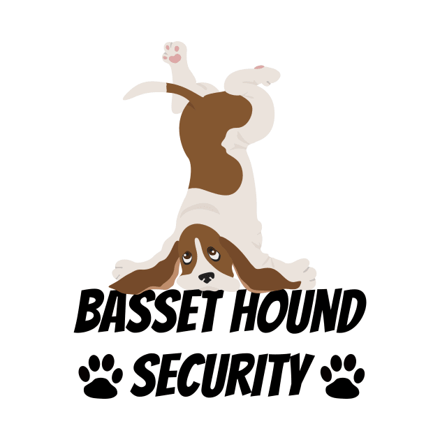 Basset Hound Security - Dog Quote by yassinebd