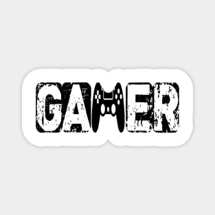 Gamer T Shirt - Funny Gamer Logo Design Gift Magnet