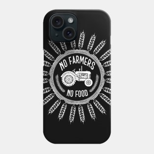 No farmers no food! Phone Case